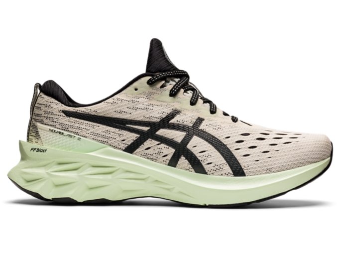 Men's NOVABLAST 2 | Birch/Black | Running Shoes | ASICS