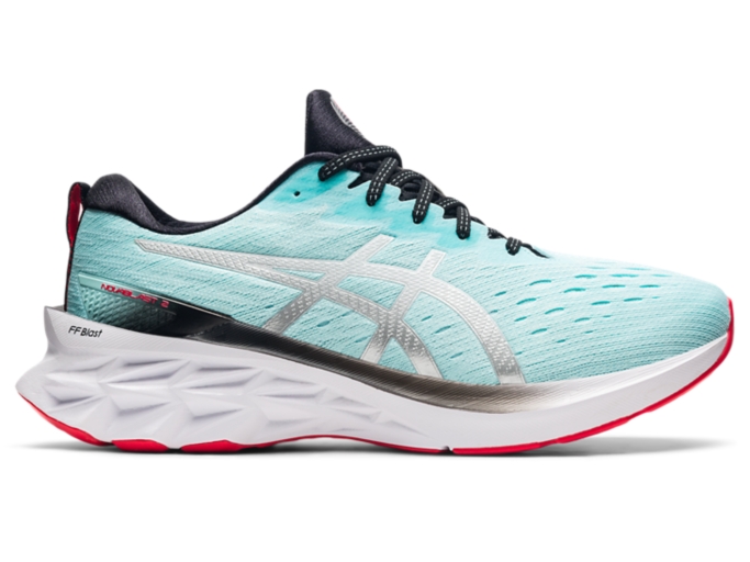 Men's NOVABLAST 2 | Clear Blue/White | Running Shoes | ASICS