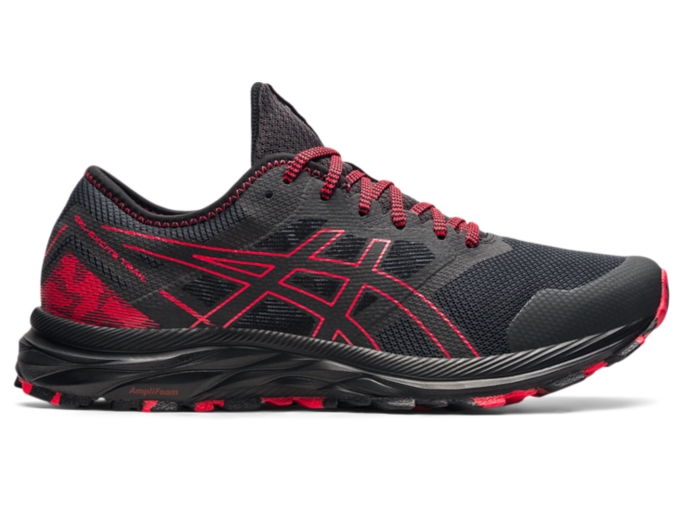 Men's GEL-EXCITE TRAIL | Graphite Grey/Electric Red | Trail Running ...