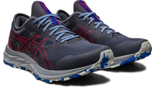 Men's GEL-EXCITE TRAIL, Graphite Grey/Electric Red, Running Shoes