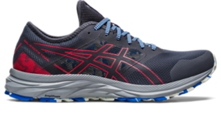Men's GEL-EXCITE TRAIL | Carrier Grey/Electric Red | Running Shoes | ASICS