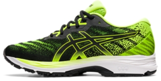 Men s GEL ZIRUSS 4 Black Hazard Green Running ASICS Outlet CH