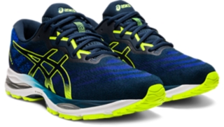 Men's GEL-ZIRUSS 4 French Blue/Safety Yellow | Running ASICS Outlet