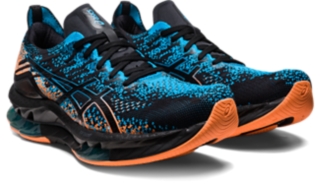 Men's GEL-KINSEI BLAST | Black/Island Blue | Running | ASICS