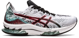 voetstuk Ontvangst fictie Men's GEL-KINSEI BLAST | White/Black | Running Shoes | ASICS