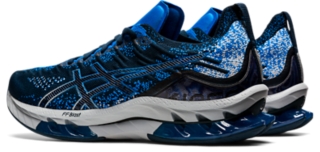 Moedig Afleiden knop Men's GEL-KINSEI BLAST | French Blue/Electric Blue | Running Shoes | ASICS