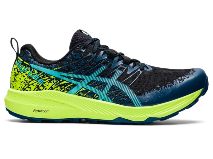 FUJI LITE 2 | Men | Black/Ice Mint | Mens Trail Running Shoes | ASICS ...