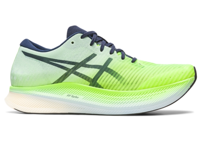 Men's METASPEED SKY | Hazard Green/Sky | Running Shoes | ASICS