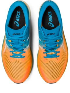 Men's METASPEED SKY | Orange Pop/Island Blue | Running Shoes | ASICS