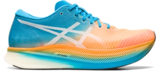 Men's METASPEED SKY | Orange Pop/Island Blue | Running Shoes | ASICS