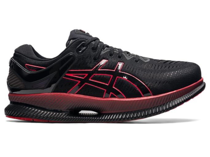 Men's METARIDE | Black/Electric Red | Running Shoes | ASICS