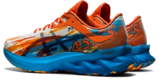 ASICS Novablast Digital Aqua Marigold Orange Men's - 1011B239-400 - US