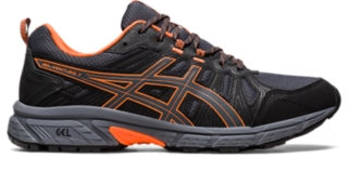 Men's GEL-VENTURE 7 | Graphite Grey/Shocking Orange | Trail Running ...