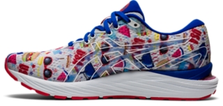 asics printed shoes
