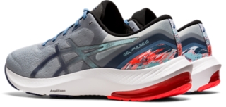 Men's GEL-PULSE 13 | Grey/Thunder Blue | Running Shoes | ASICS