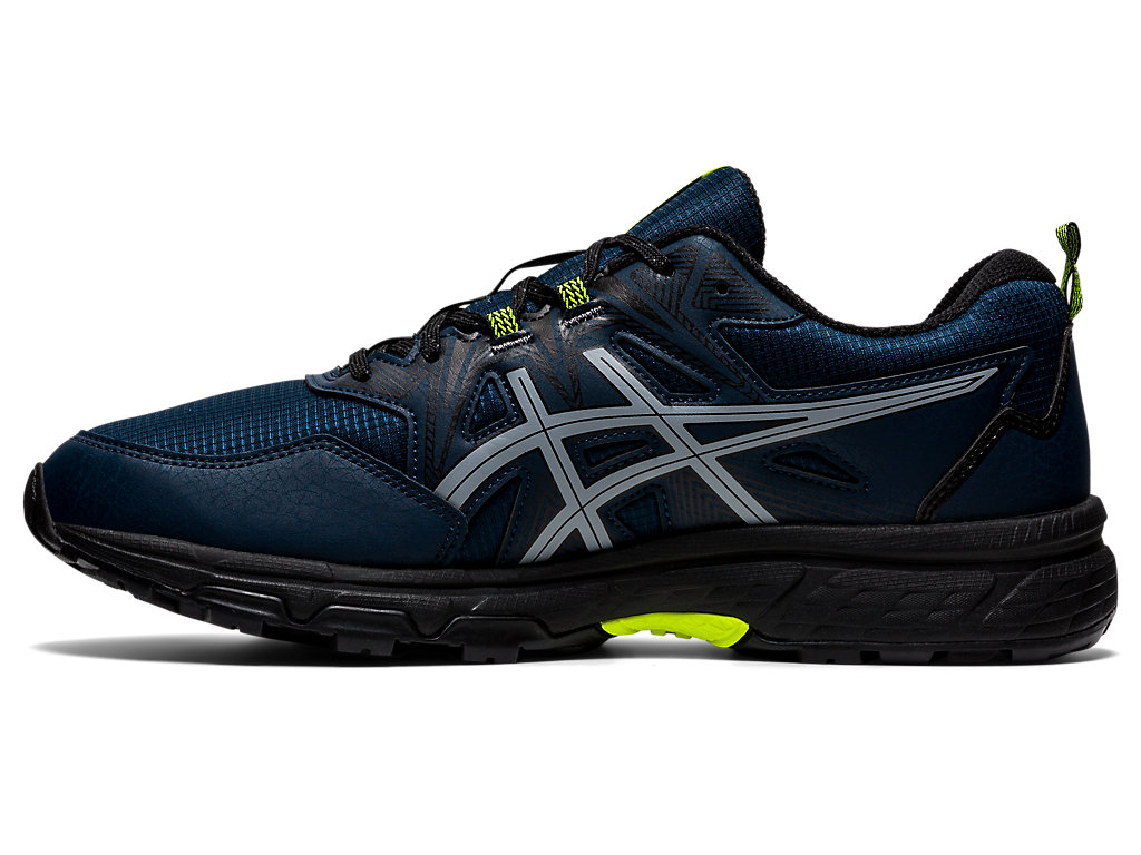 Men's GEL-VENTURE 8 AWL | French Blue/Safety Yellow | Trail Running Shoes |  ASICS