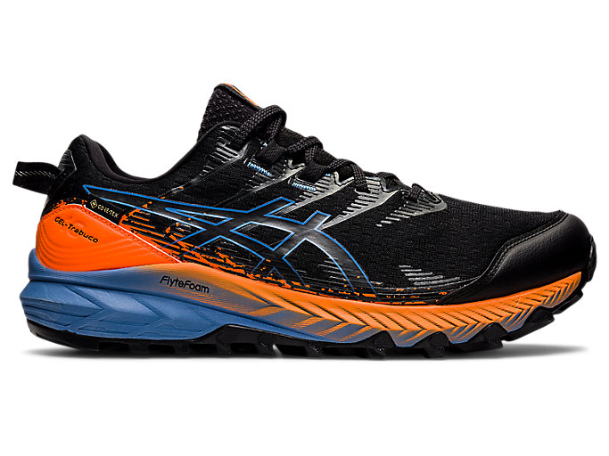 Image 1 of 7 of Men's Black/Blue Harmony GEL-Trabuco 10 GTX Men's Trail Running Shoes & Trainers
