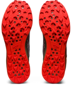 Men's FujiSpeed, Black/Cherry Tomato, Trail Running Shoes