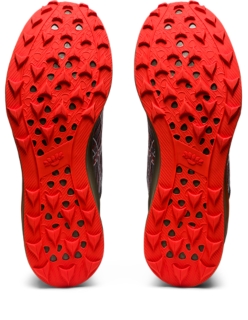 Men's FujiSpeed | Black/Cherry Tomato | Trail Running Shoes | ASICS