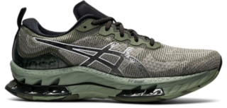 ASICS Men's Gel-Nimbus 24 Mesh Knit Running Shoes, Lichen Green/Black, 7 :  : Clothing, Shoes & Accessories