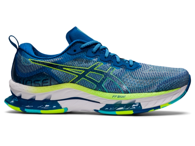 Men's GEL-KINSEI BLAST LE | Lake Drive/Hazard Green | Run Faster | ASICS