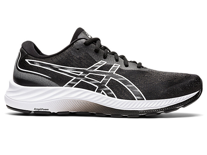 Image 1 of 7 of Men's Black/White GEL-EXCITE 9 EXTRA WIDE (4E) Men's Running Shoes & Trainers