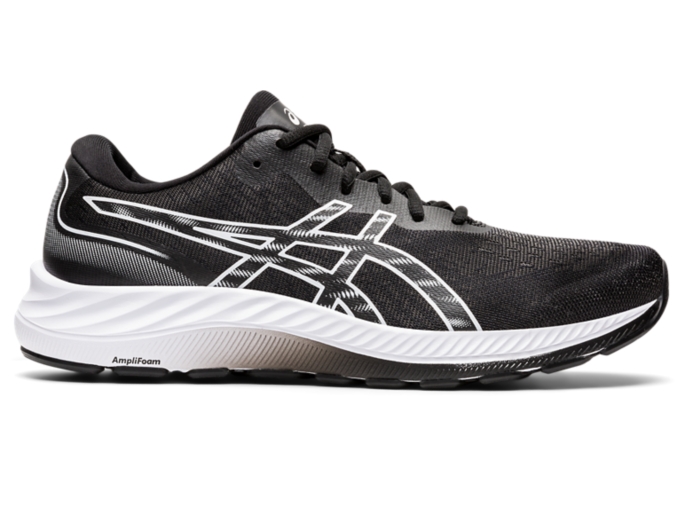 Men's GEL-EXCITE 9 (4E EXTRA WIDE) | Black/White Running​ | ASICS Australia