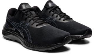 Men's GEL-EXCITE EXTRA WIDE Black/White Running Shoes ASICS | lupon.gov.ph