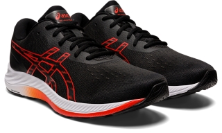 GEL EXCITE 9 Men Black Cherry Tomato Men s Running Shoes ASICS United States