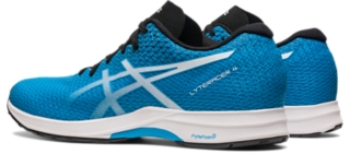 Men's LYTERACER 4 WIDE | Island Blue/White | Running Shoes | ASICS