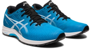 Men's LYTERACER 4 WIDE | Island Blue/White | Running Shoes | ASICS