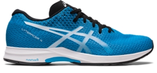 Men's LYTERACER 4 WIDE | Island Blue/White | Running Shoes | ASICS