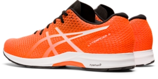 Lyteracer 4 Shocking Orange White メンズ ランニング シューズ Asics公式通販