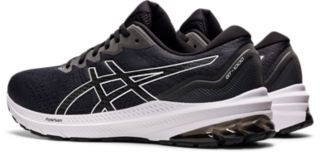 Men's 11 | Black/White | Correr Más Lejos | ASICS