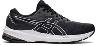 Men s GT 1000 11 Black White Running ASICS Outlet UK