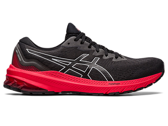 Image 1 of 7 of Men's Black/Electric Red GT-1000 11 Men's Running Shoes