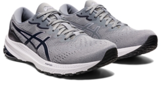 Asics grey store mens running shoes