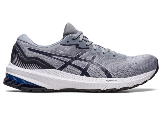 Men's GT-1000 11 | Piedmont Grey/Midnight | Running Shoes | ASICS