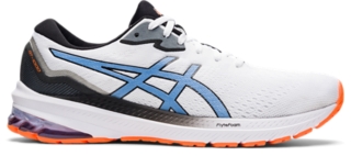 Men s GT 1000 11 White Blue Harmony Running Shoes ASICS