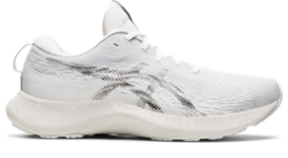 Asics white sports outlet shoes