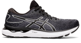 Men's GEL-NIMBUS 24 Black/White | Running Shoes | ASICS