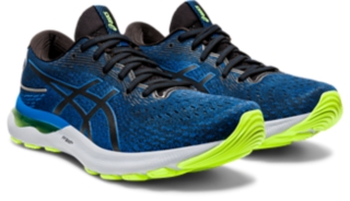 Men's GEL-NIMBUS 24 | Black/Lake Drive Running | ASICS Outlet