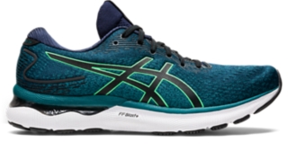 GEL NIMBUS 24 Men Velvet Pine New Leaf Mens Running Shoes ASICS Australia