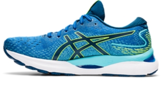 Men's GEL-NIMBUS 24 | Lake Drive/Hazard Green | Running Shoes | ASICS