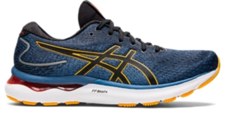 Men's GEL-NIMBUS 24 | Azure/Amber | Running Shoes | ASICS