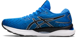 Men's GEL-NIMBUS 24 | Electric Blue/Piedmont Grey | Running Shoes ASICS