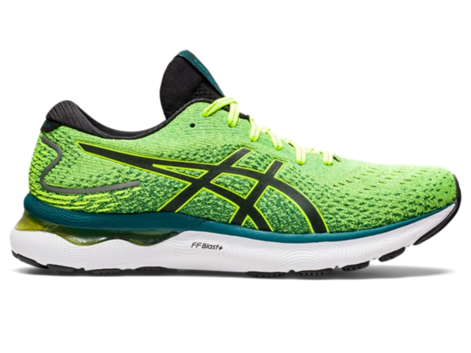 Yellow deals asics shoes