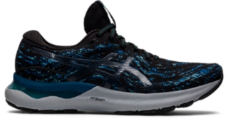 Men's GEL-NIMBUS 24 MK | Black/Mako | Running | ASICS