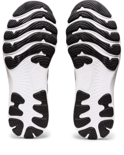 Men's GEL-NIMBUS 24, White/Black, Chaussures running