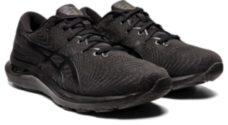 Asics cumulus black mens best sale